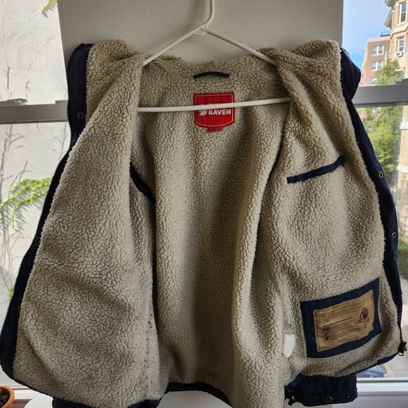 Fjallraven Blue Hooded Field Jacket - Picture 2 of 4